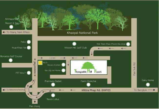 Thongsathit Hill Resort Khao Yai Nong Nam Daeng Zewnętrze zdjęcie
